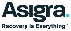 Asigra - Recovery is Everything logo and trademark.